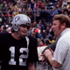 John Madden (right) with Raiders quarterback Ken Stabler in the 1970s